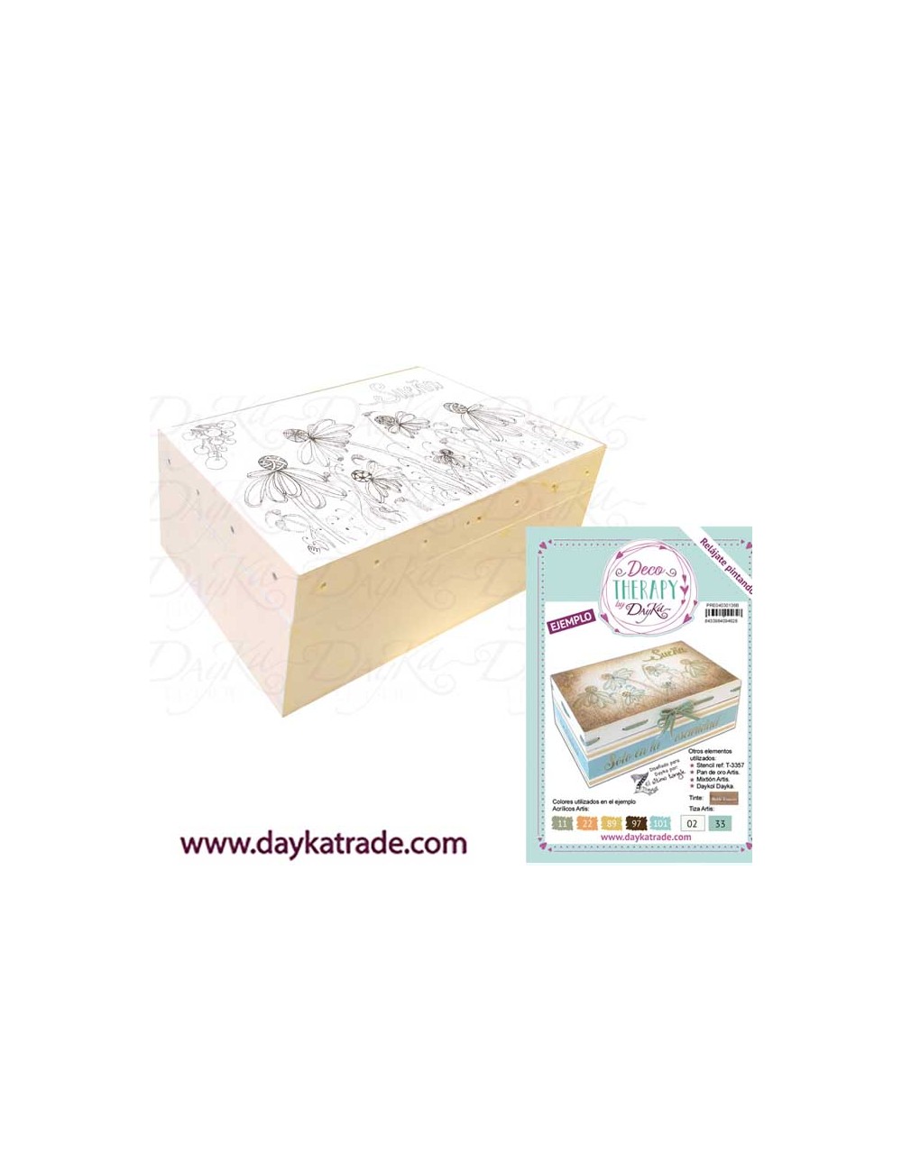 Caja lazo con prediseñado