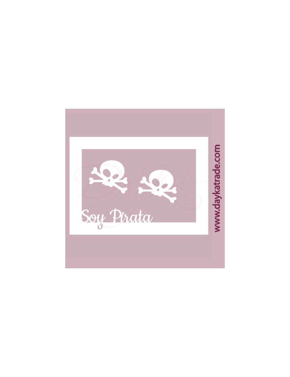 Calaveras "soy pirata"