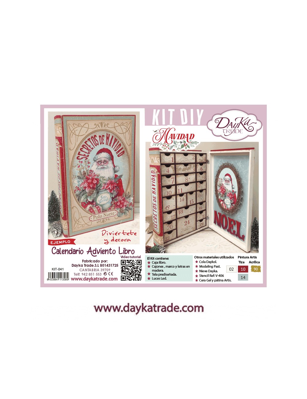 Calendario de adviento dayka