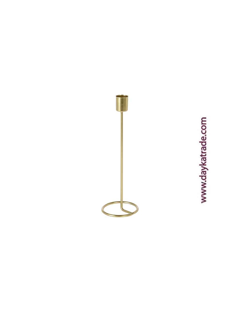 Candelabro metal oro
