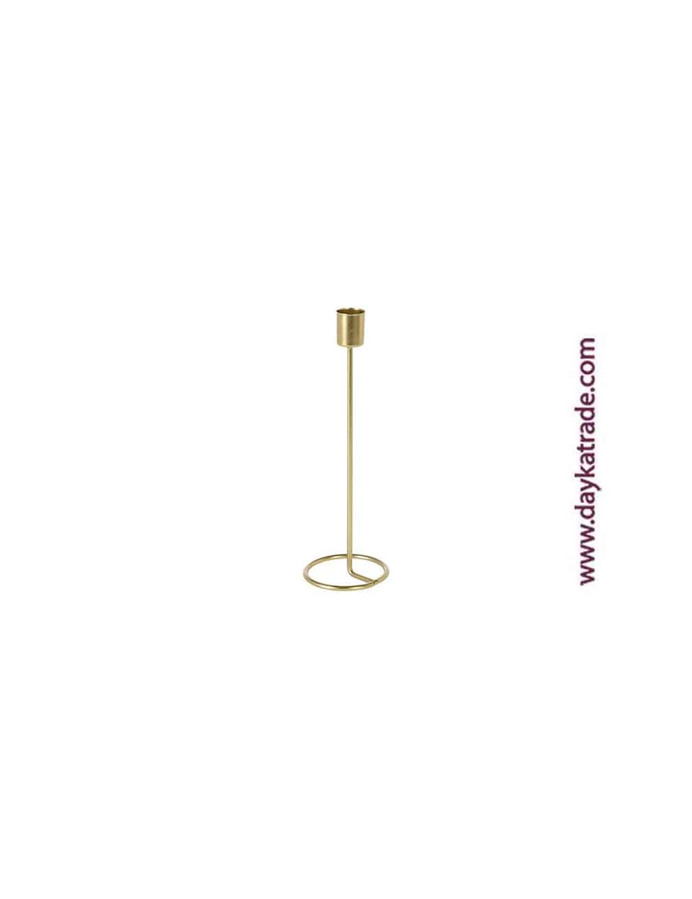 Candelabro metal oro