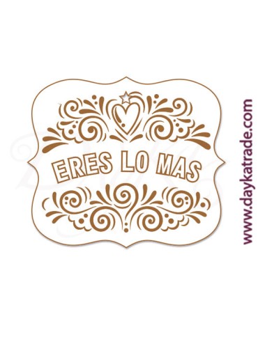 Etiqueta "eres lo más"
