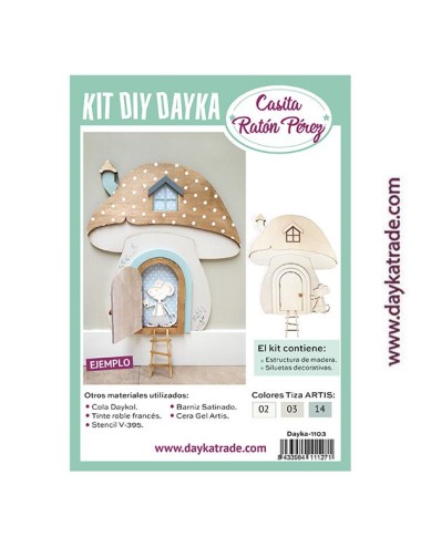 Casita seta ratón pérez