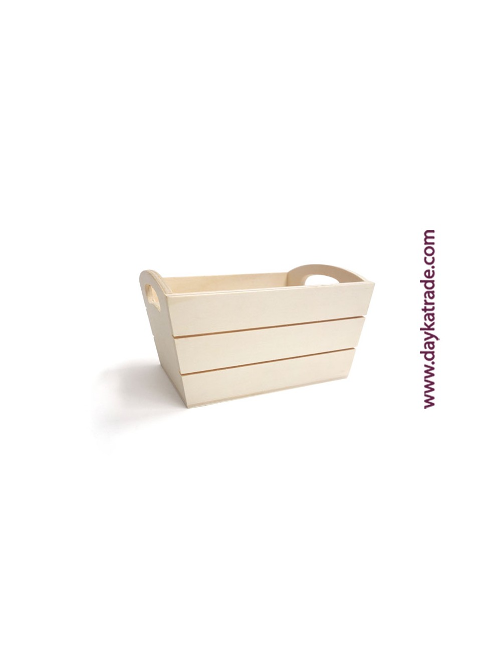 Cesta de madera pequeña