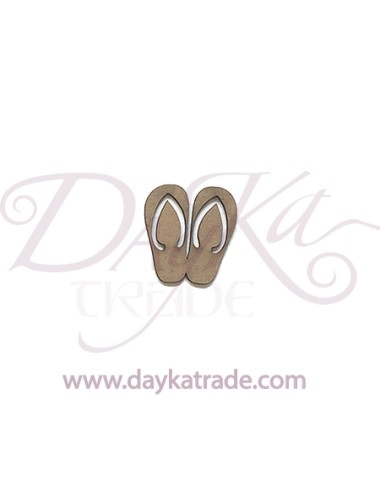 Chancletas de cartón
