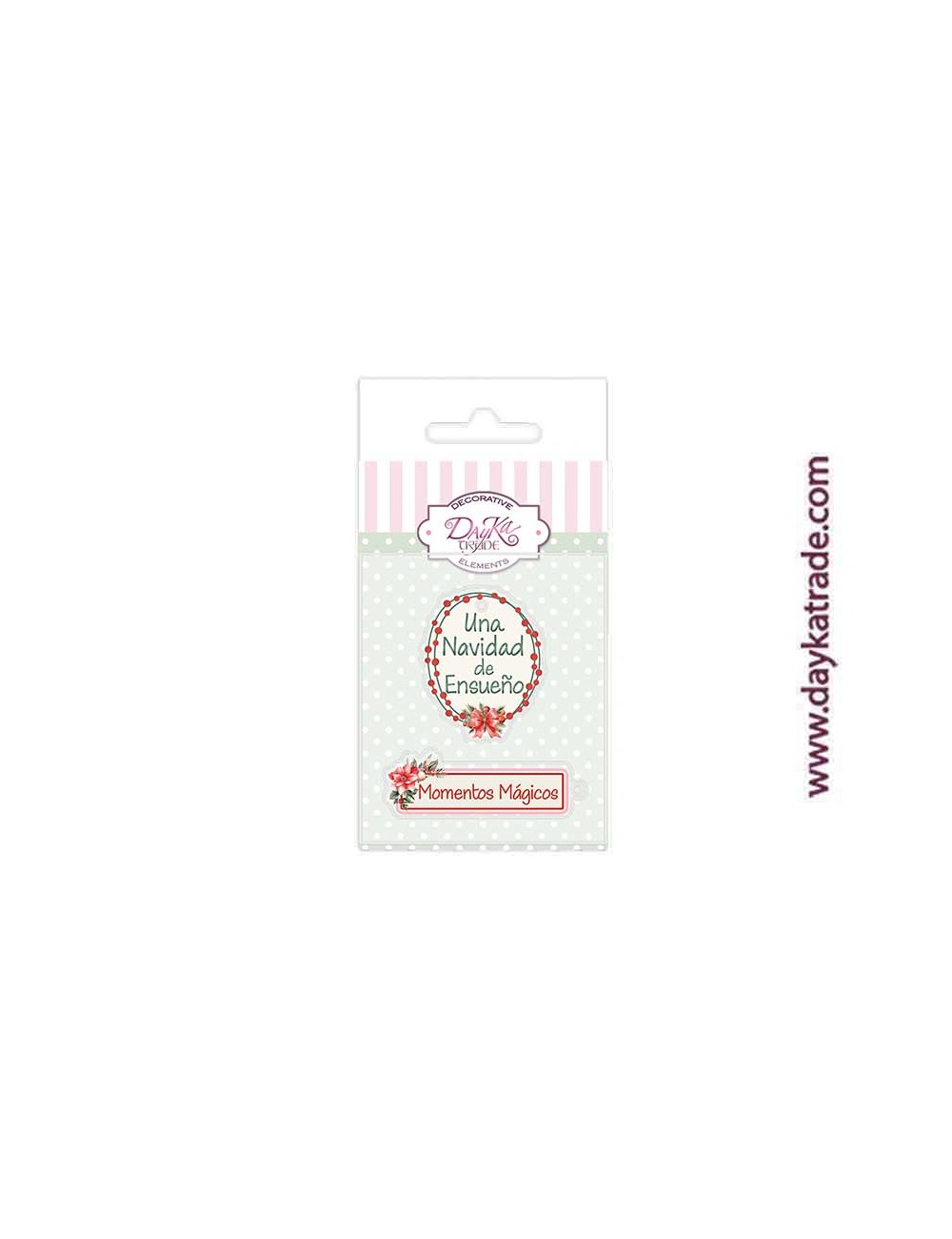 Charm de metacrilato decorativo