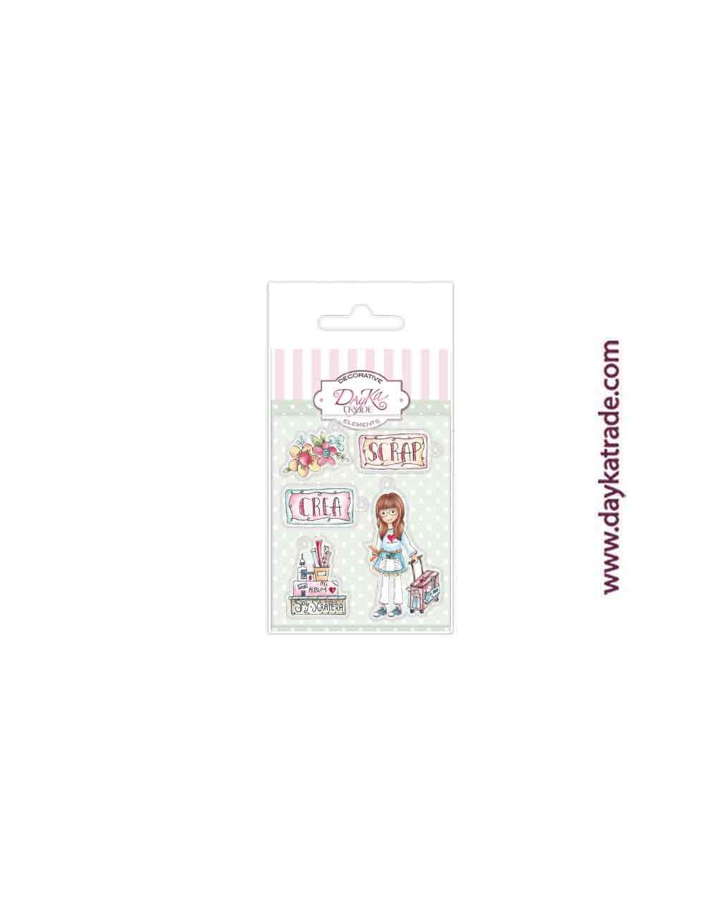Charm de metacrilato decorativo "Que me quiten lo bailao"