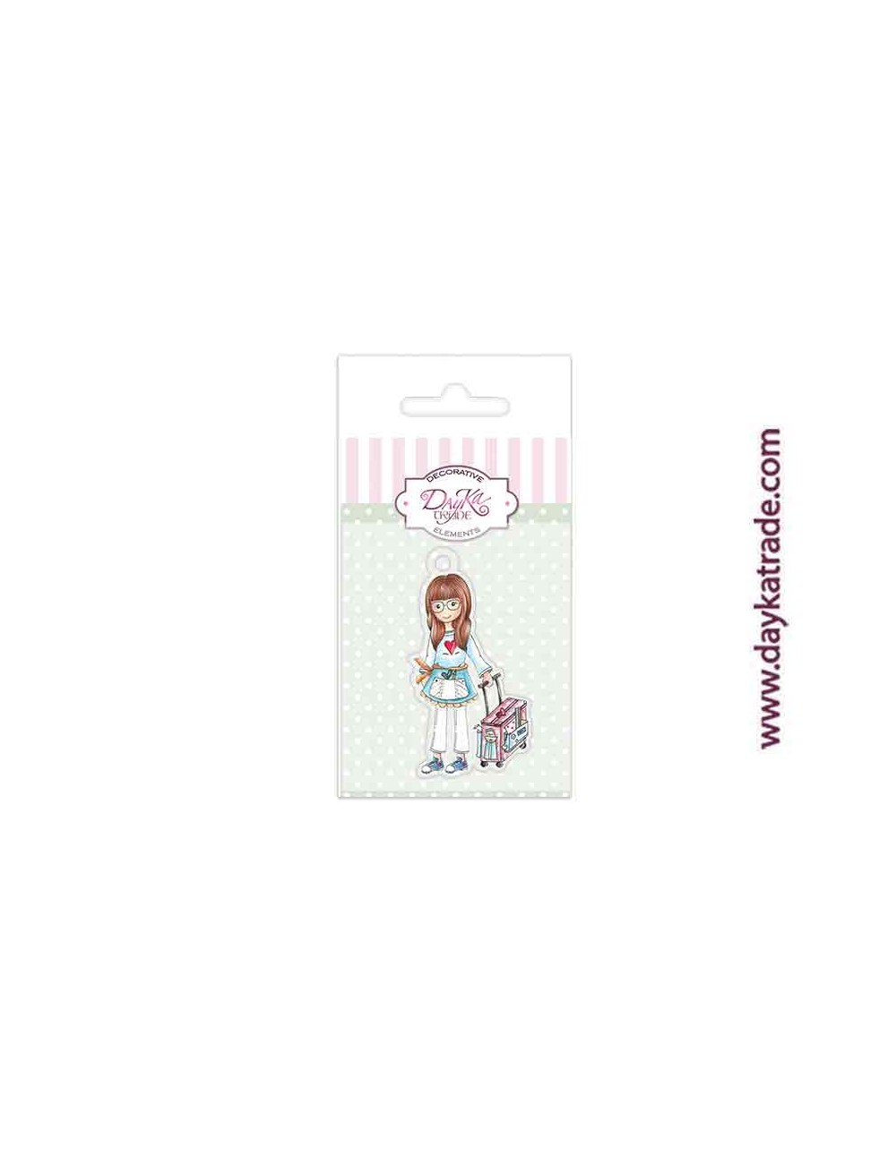 Charm de metacrilato decorativo "Que me quiten lo bailao"