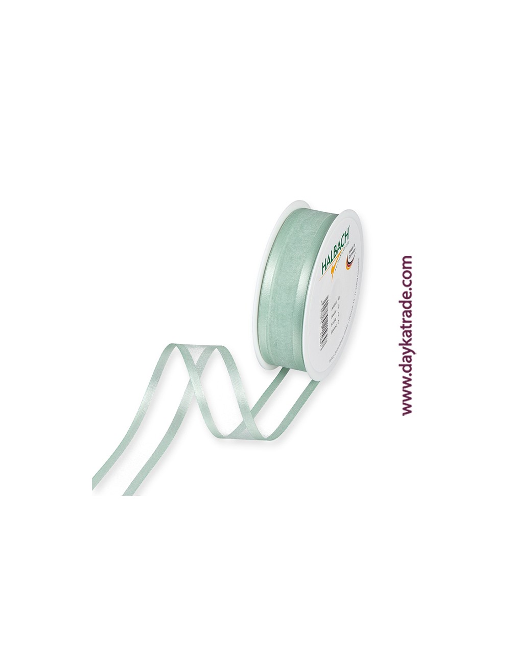 Cinta de organza - mint