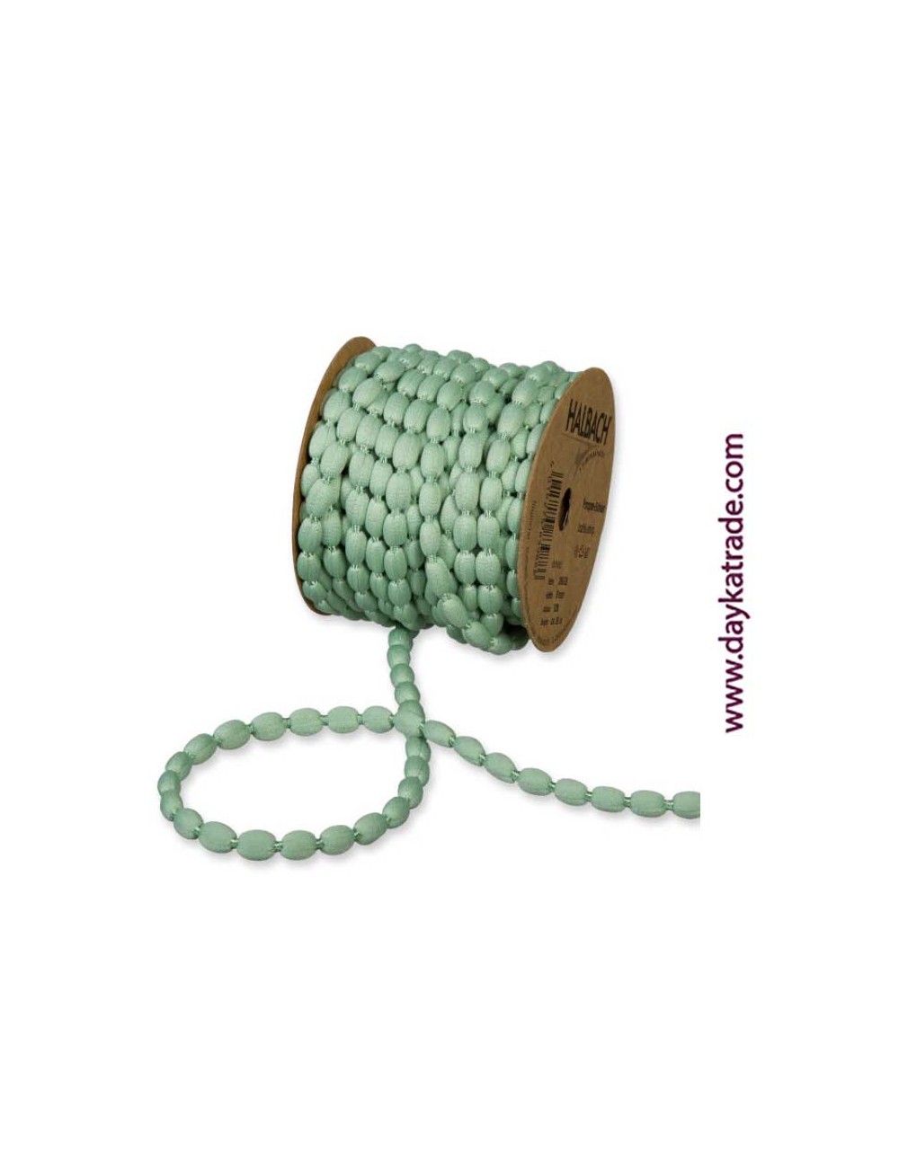 Cinta pompón-schnur verde