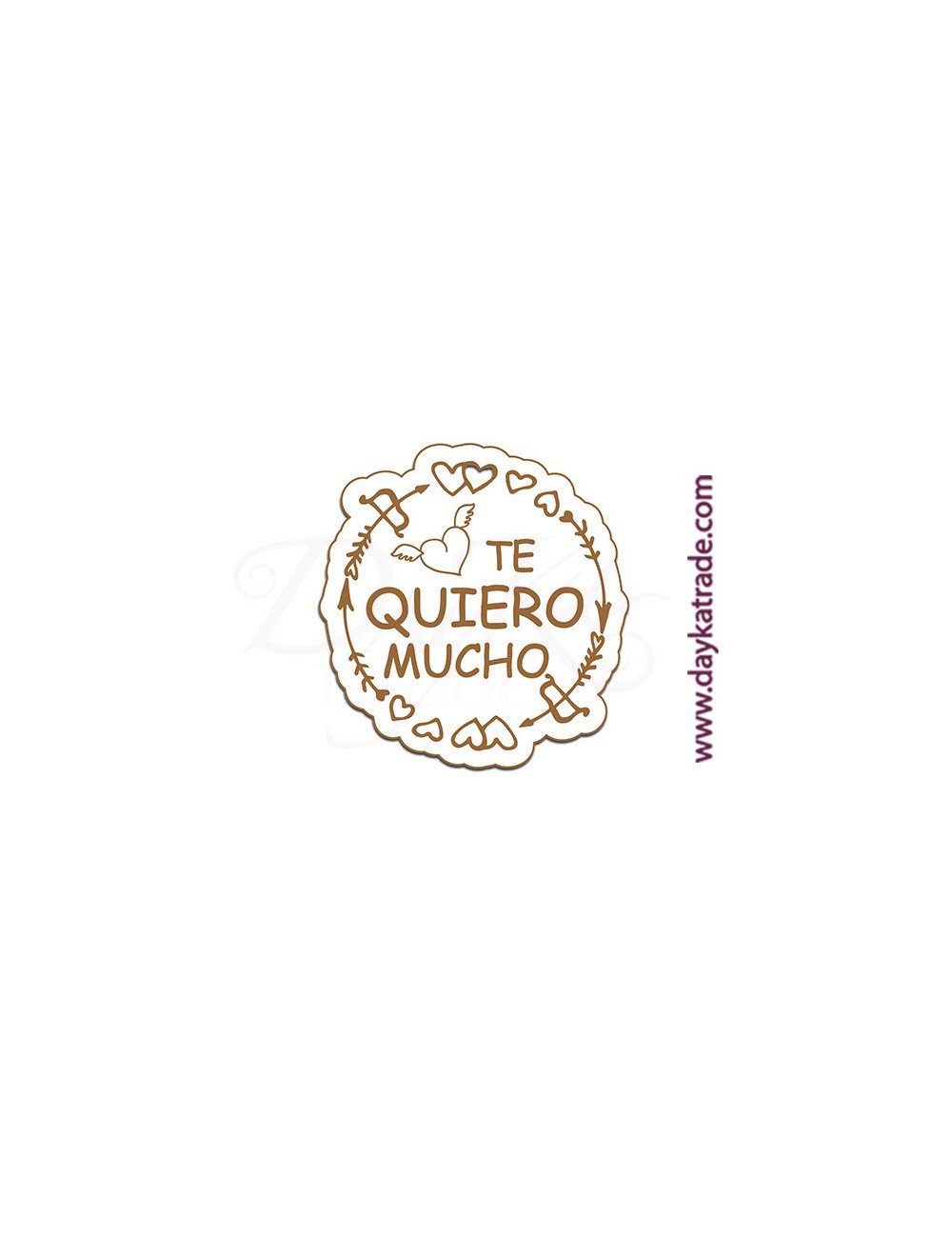 Etiqueta "te quiero mucho"