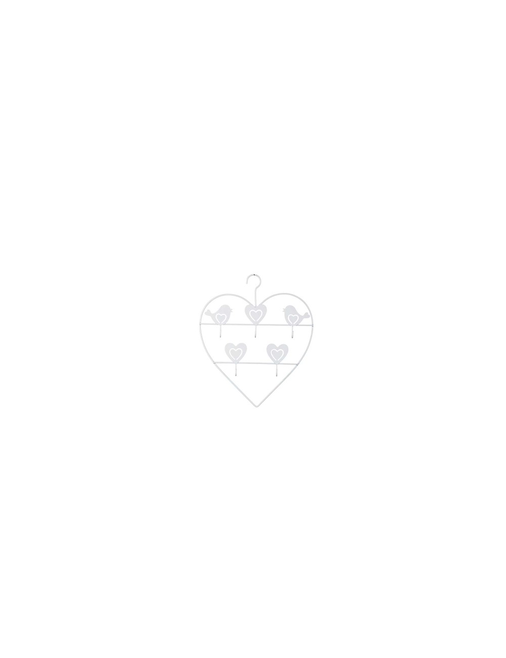 Corazón cuelga llaves