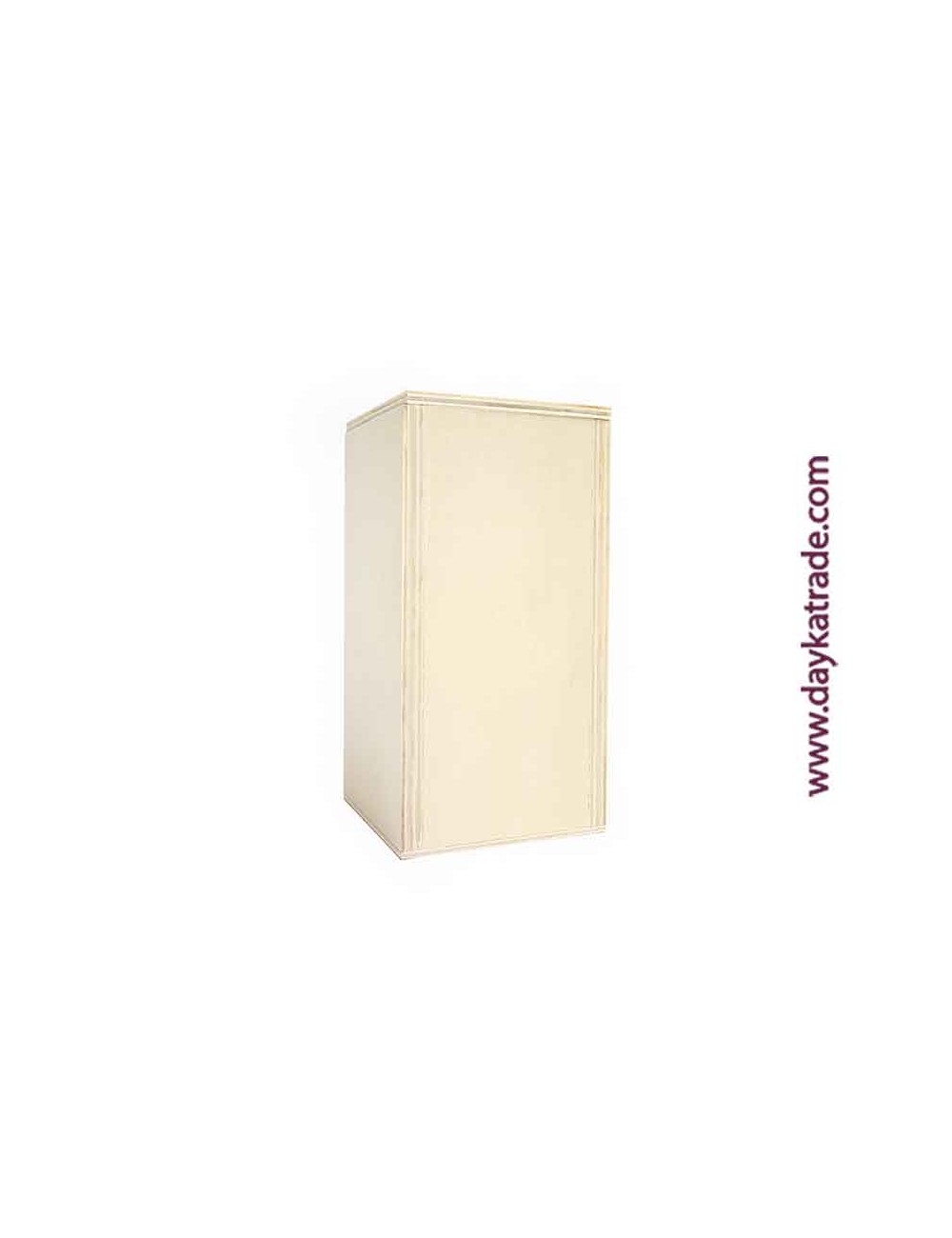 Cubilete de madera con tapa