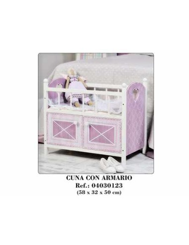 Cuna con armario