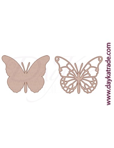 Dúo mariposas monarca