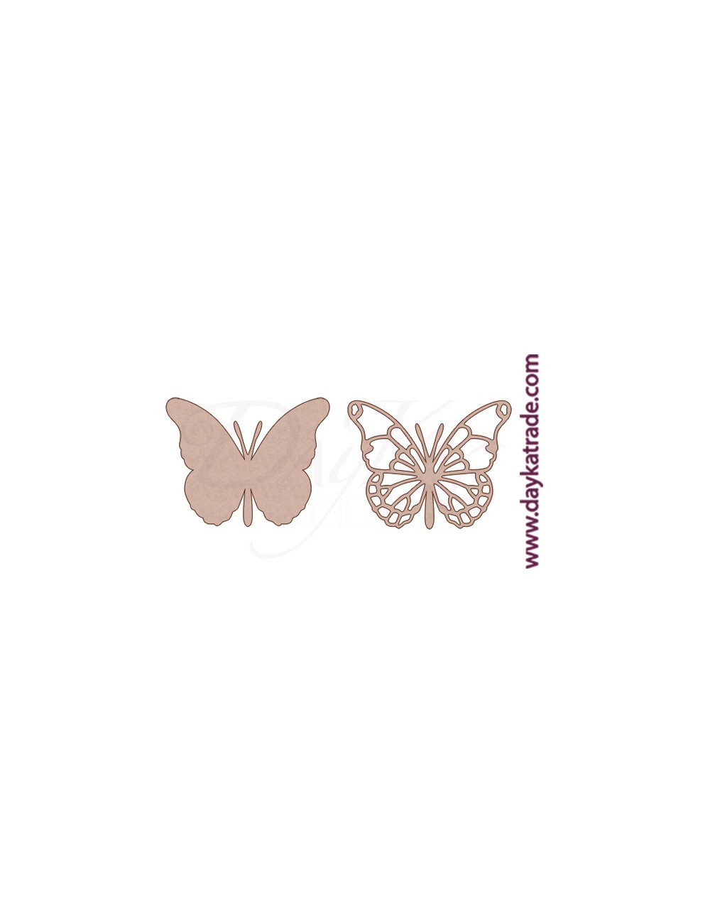 Dúo mariposas monarca