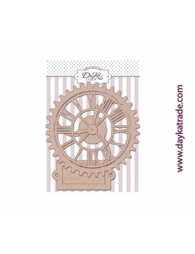 Elementos rEloj de cartón