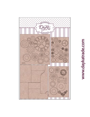 Engranajes sencillos para caja libro 04030192