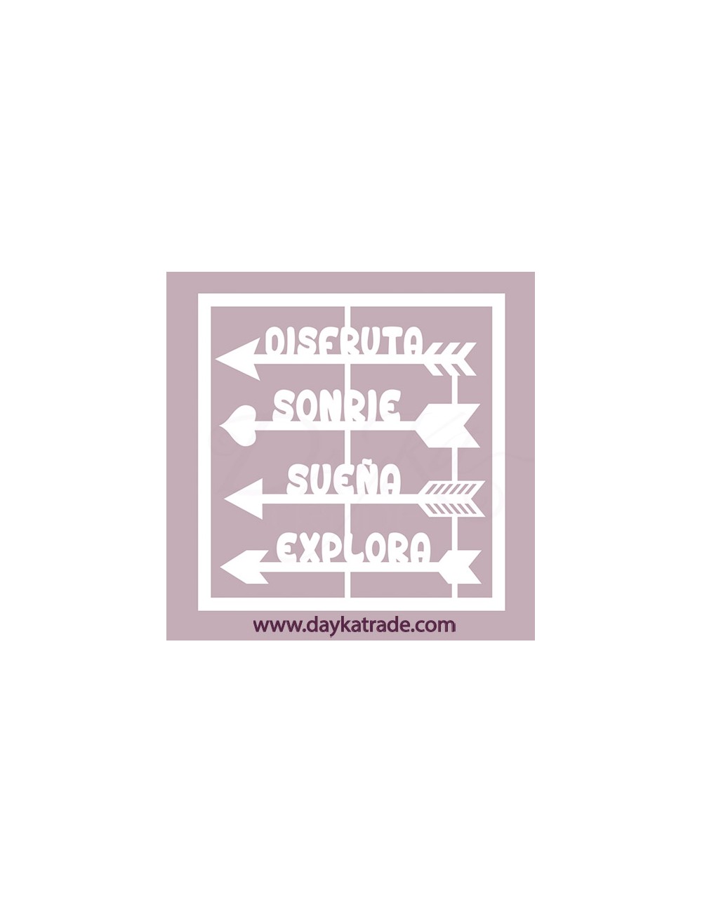Flechas con letras
