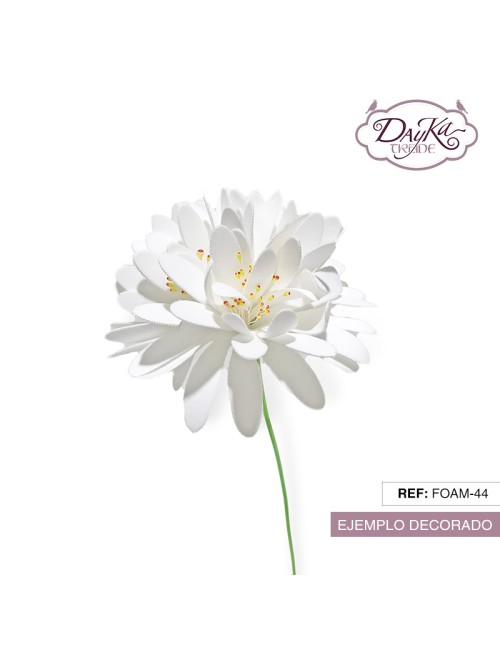 Flor de foamiran - margarita grande