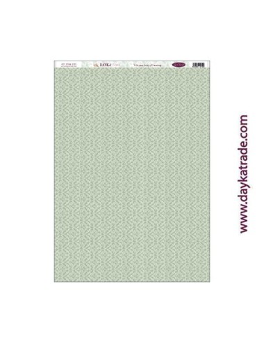 Fondo verde - tela para scrap y cartonaje? 32×70 cm - colección "Bendiciones"