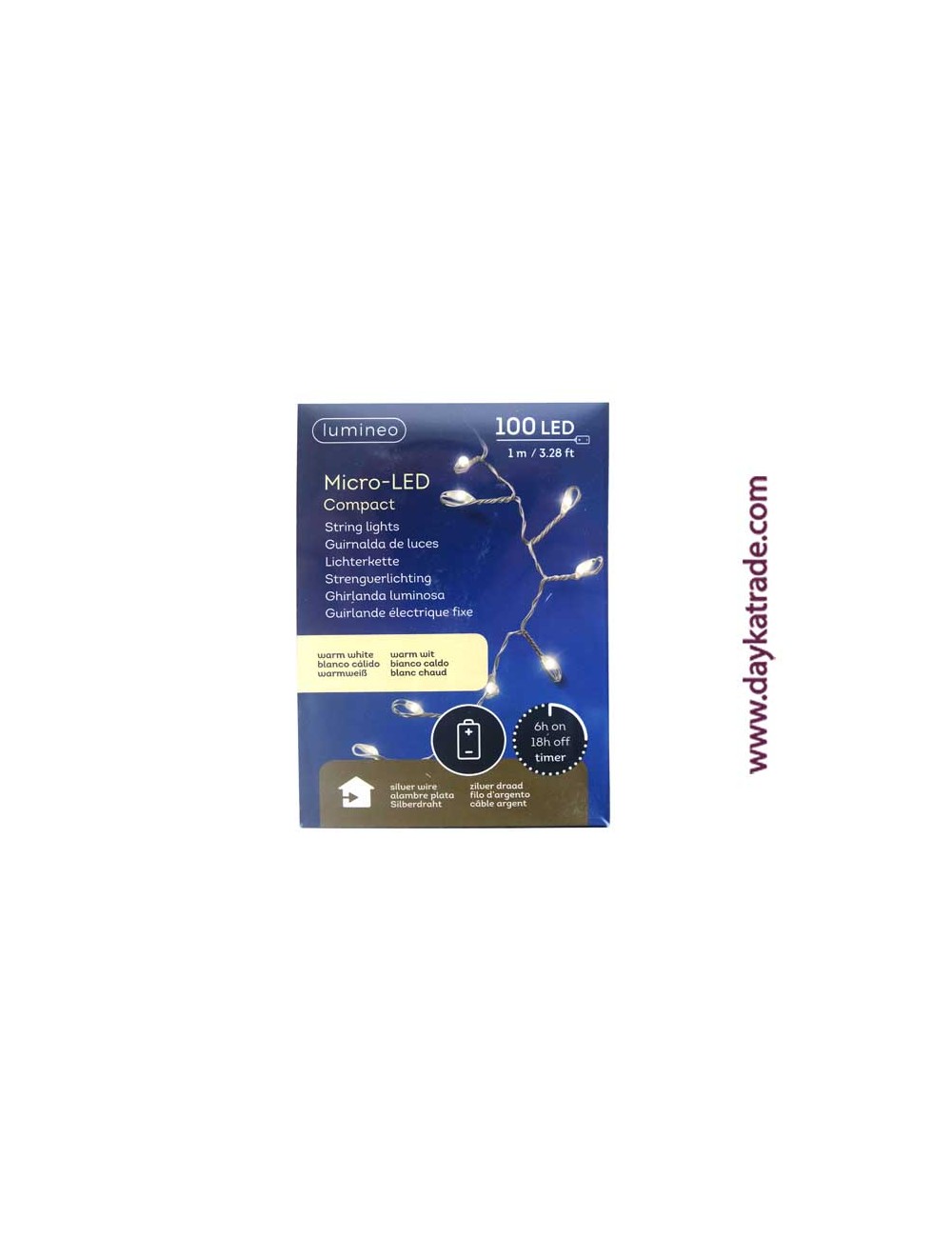 guirnalda de luces led dayka