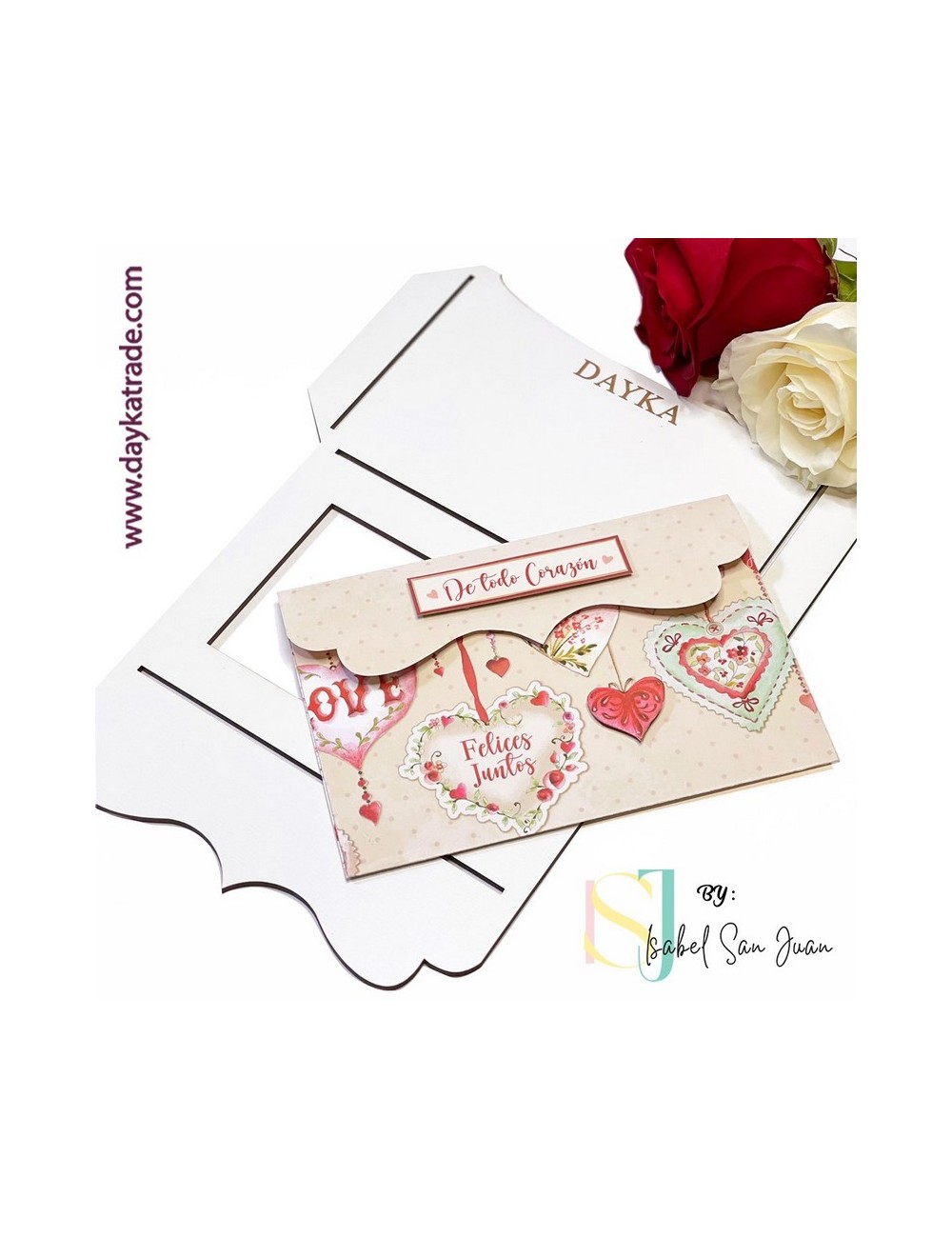 herramienta scrap para hacer sobres rectangulares ventana