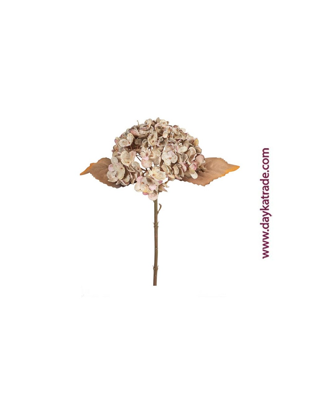 hortensia seca gris 34cm