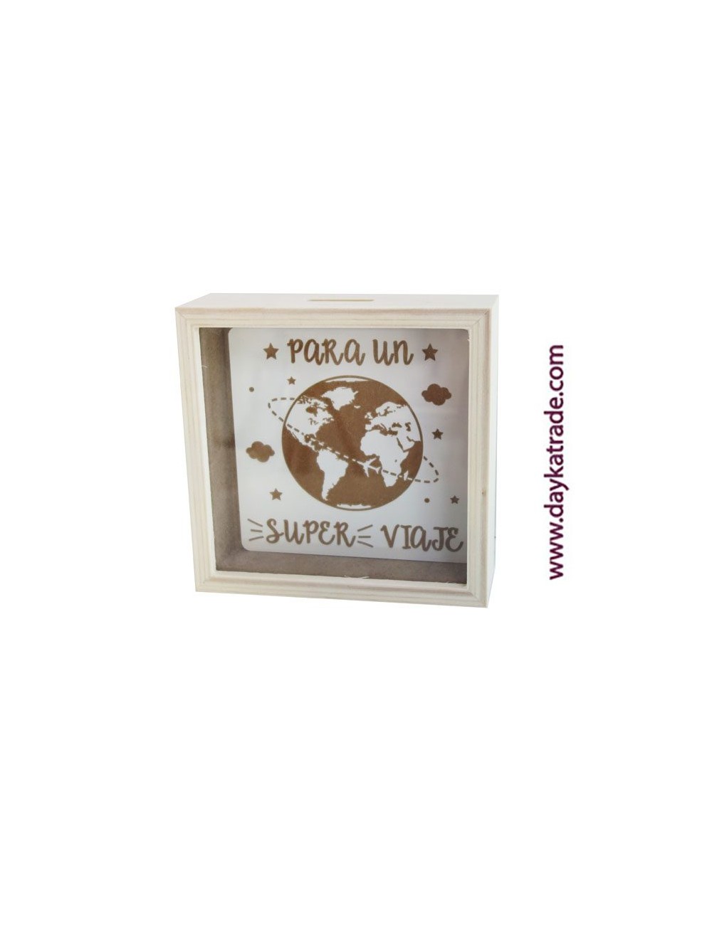 hucha "para un super viaje"