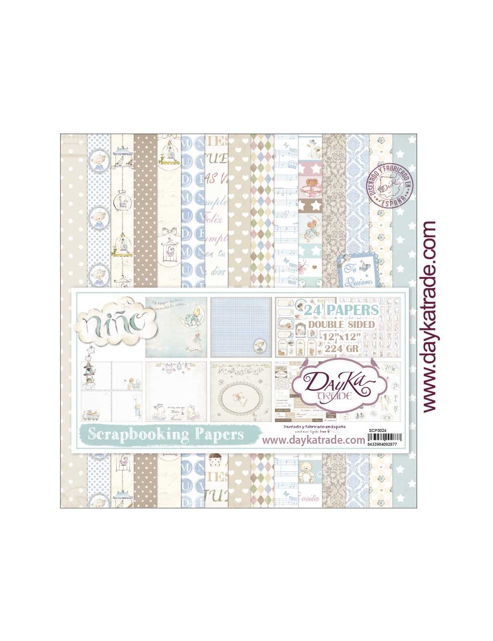 kit "colección bebé niño" dayka