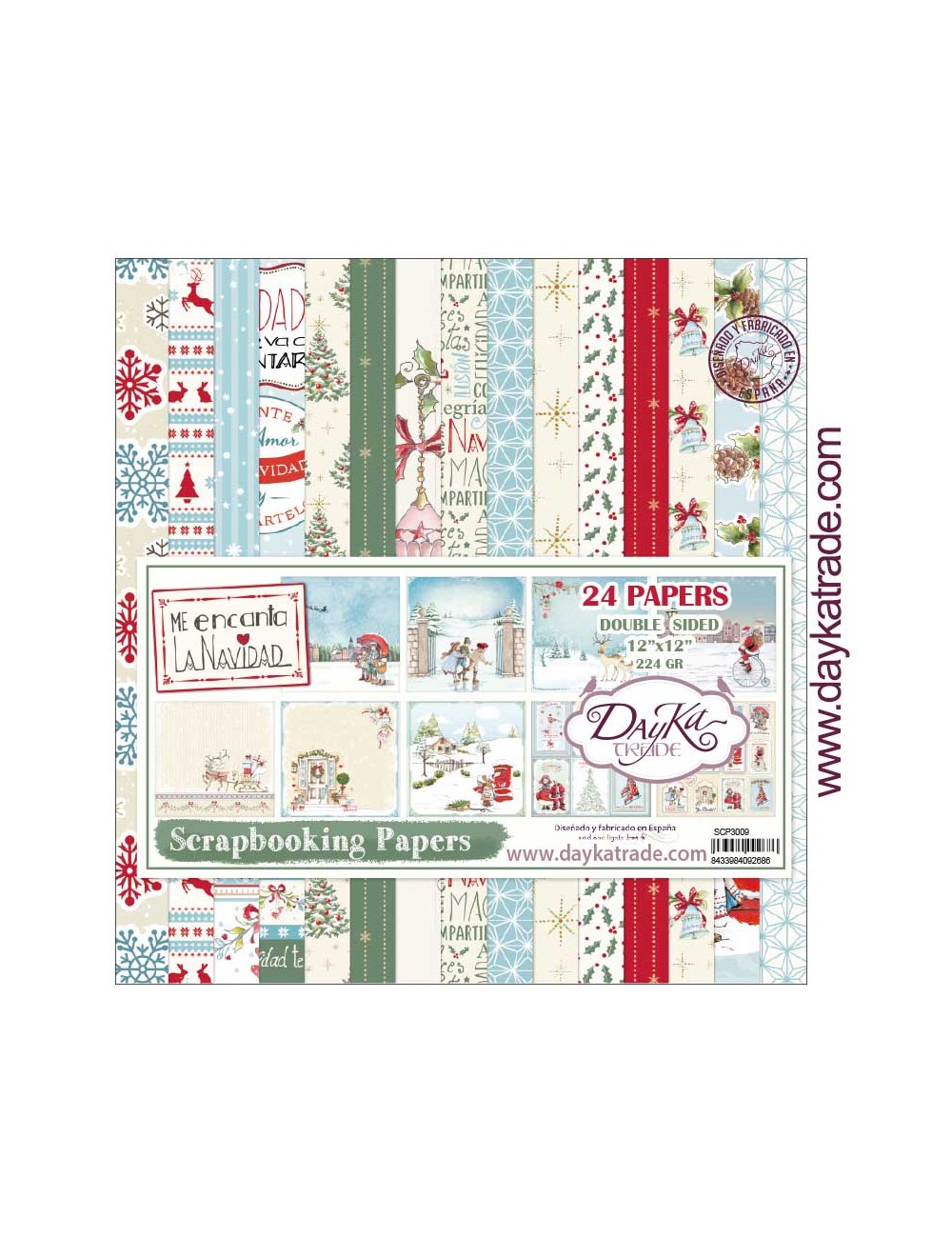 kit "colección me encanta la Navidad" dayka