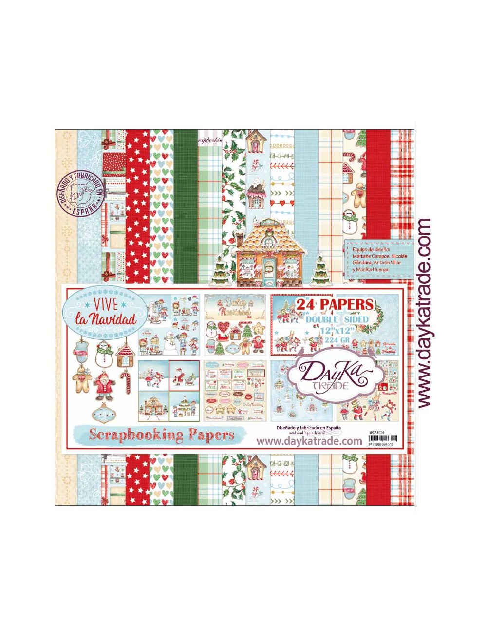 kit "vive la Navidad" dayka
