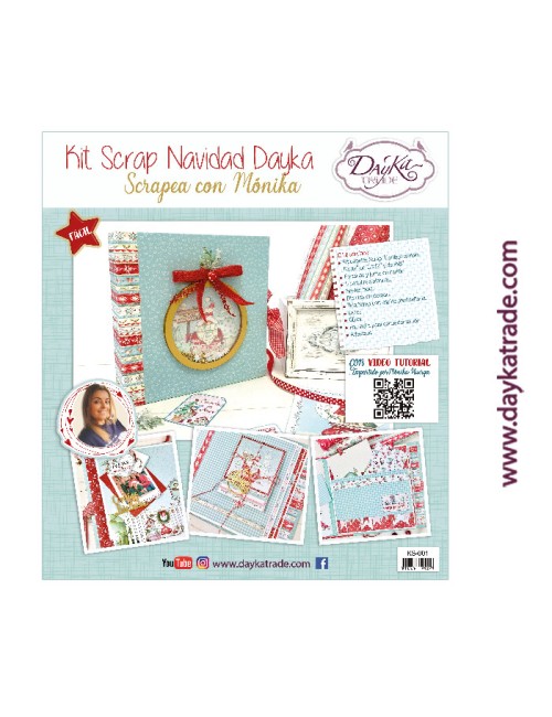 kit álbum scrapbooking: especial Navidad