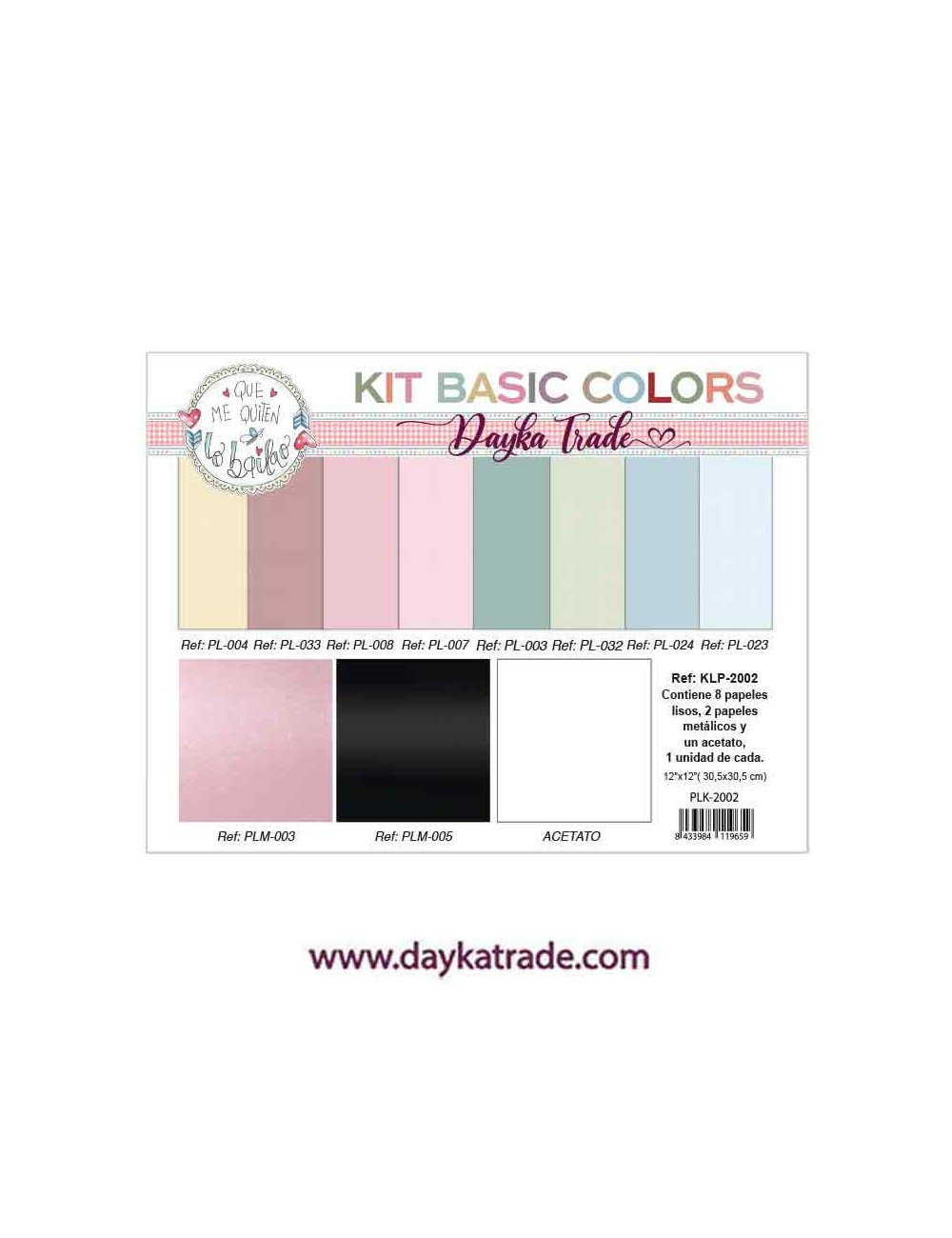 kit de papeles lisos