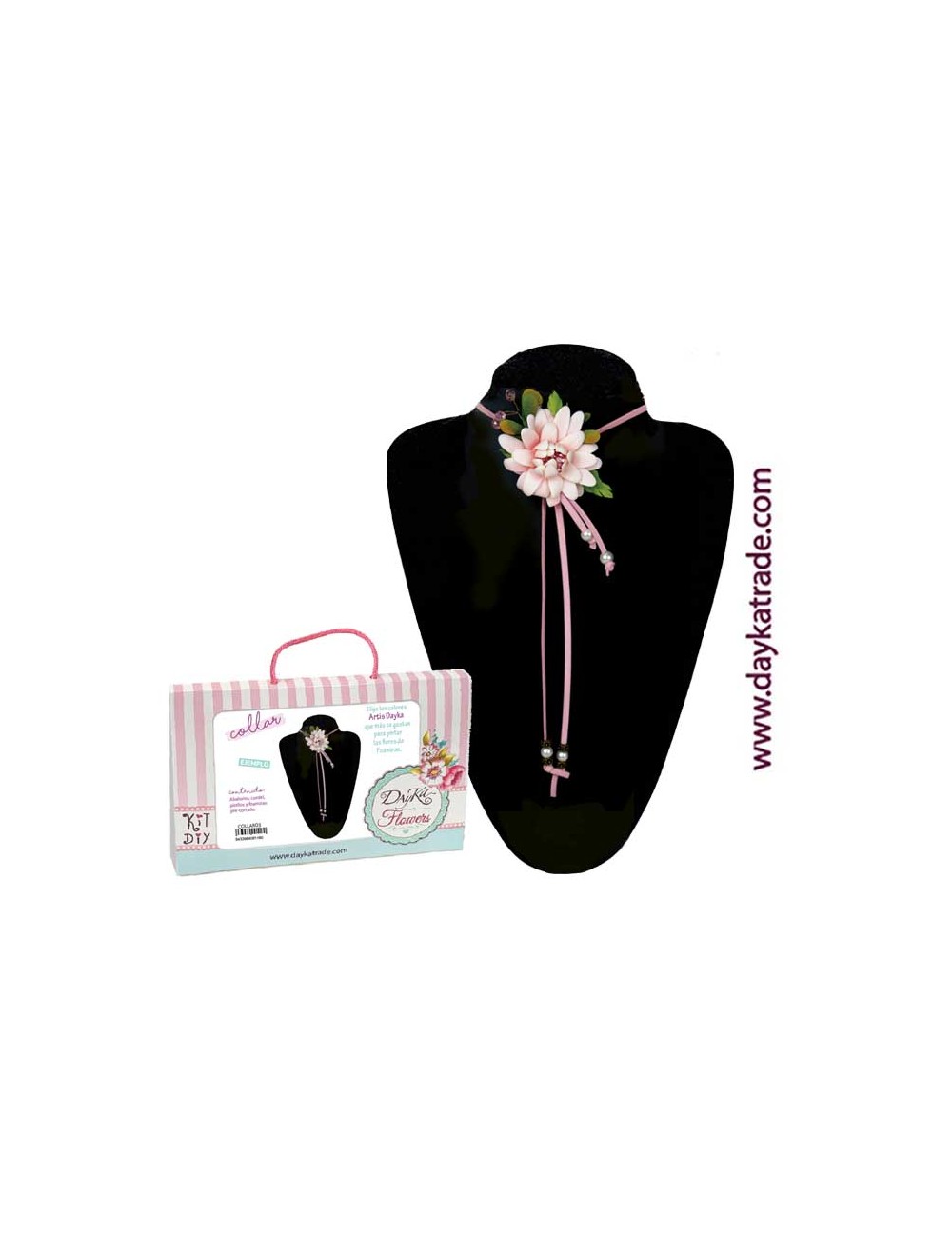 kit diy dayka collar dalia rosa