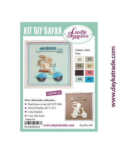 kit diy dayka conejos en moto