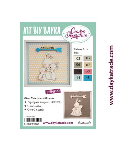 kit diy dayka familia conejos