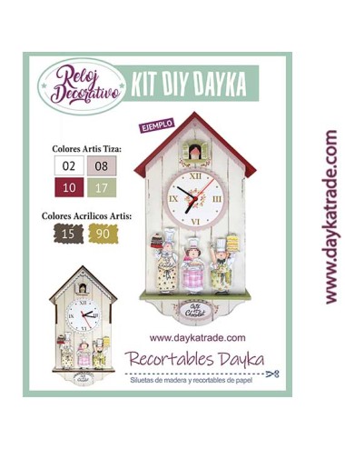 Reloj pasteleras Dayka