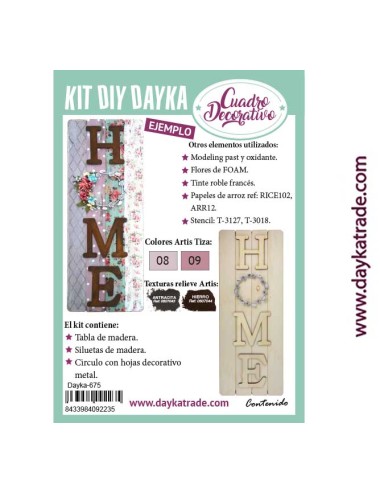kit diy dayka tabla home