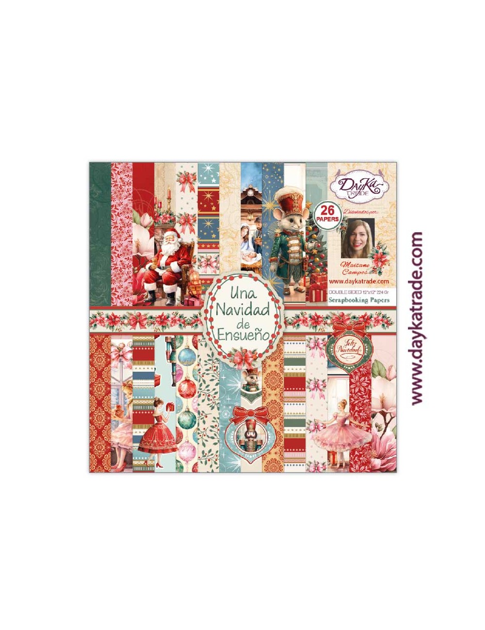 Kit scrap "Una Navidad de ensueño"