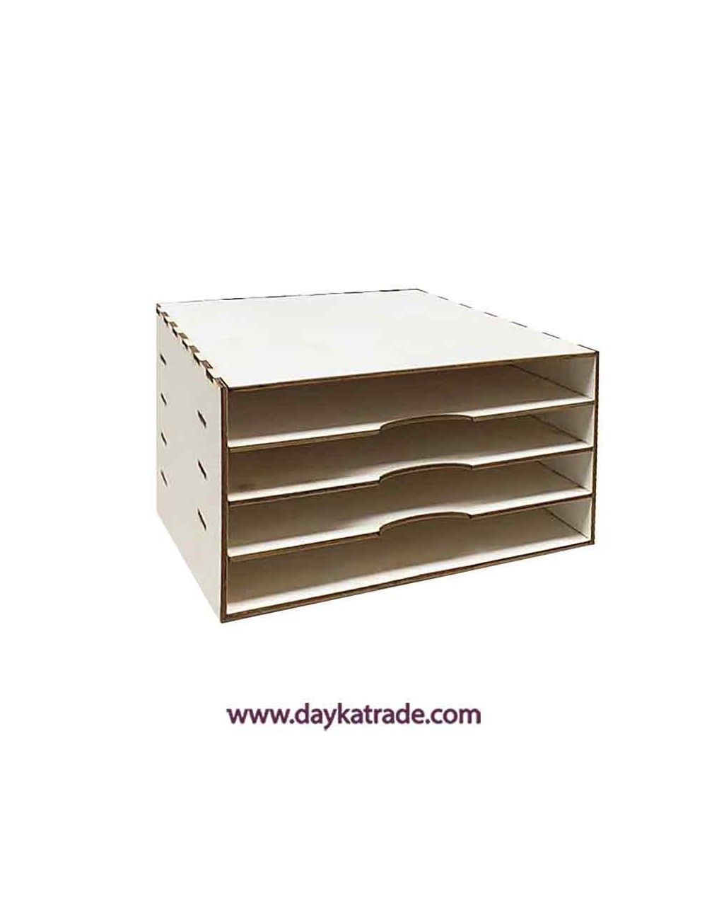 kit organizador de scrap de 4 huecos