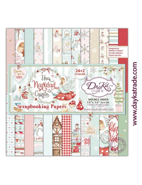 kit scrap "Una Navidad de cuento"