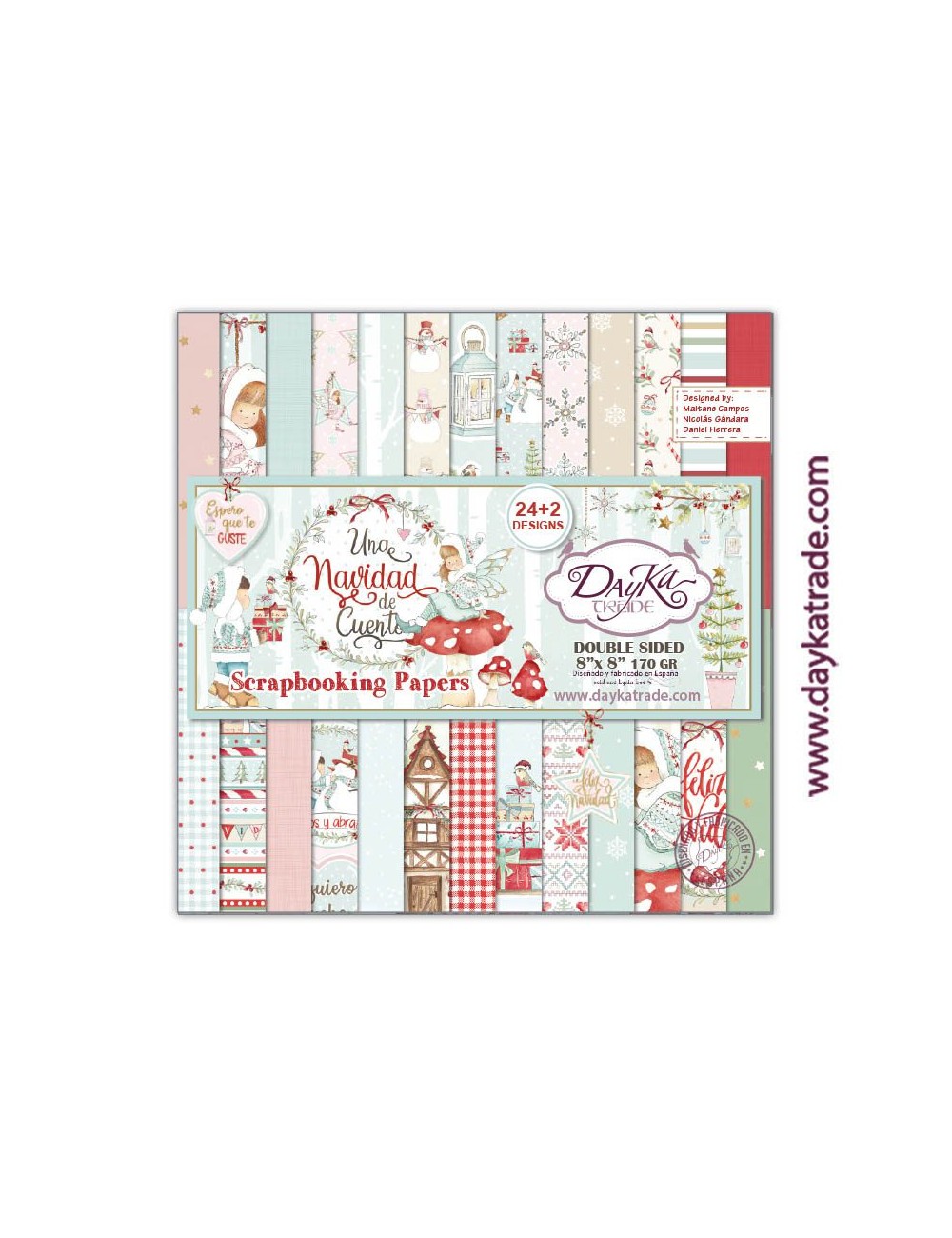 Kit scrapbooking  "Una Navidad de cuento"