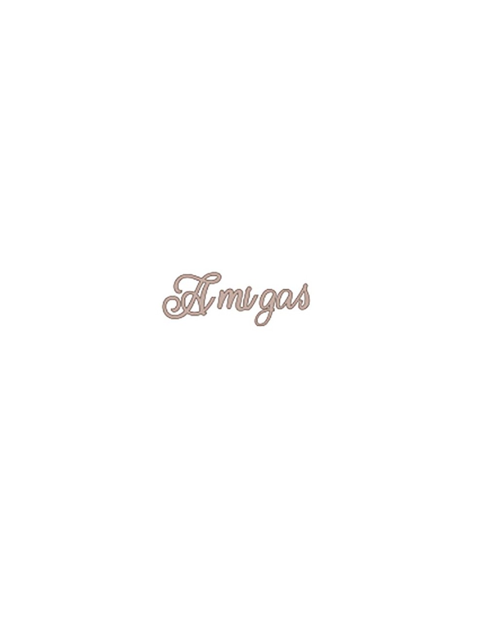 Letras "amigas"