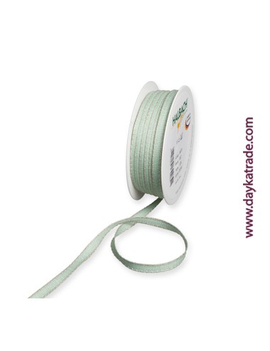 Lazo con ribete mint estrecho