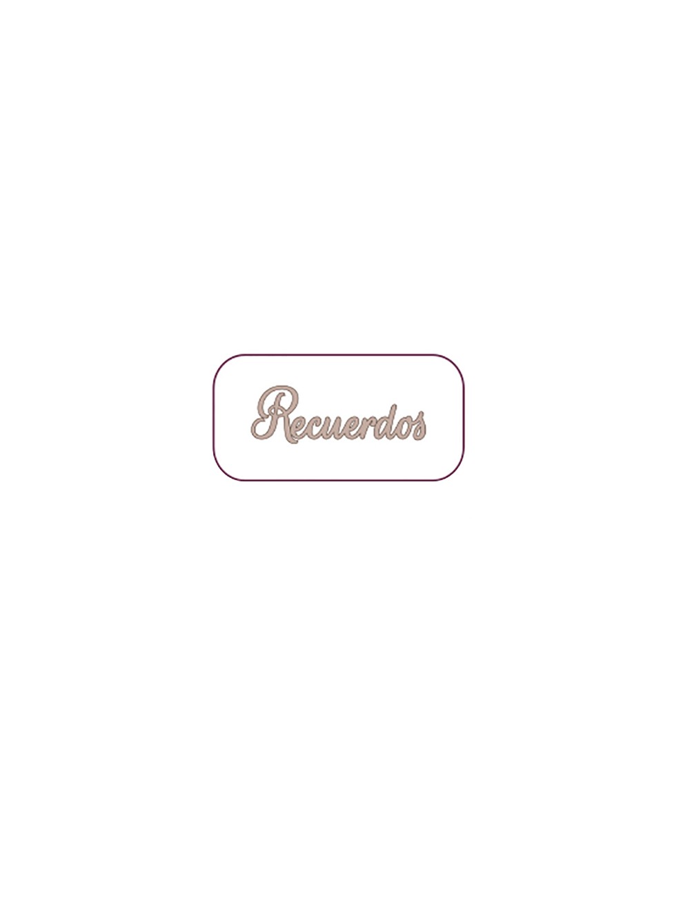 Letras "set recuerdos"