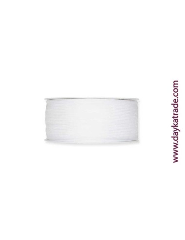 Lazo transparente blanco