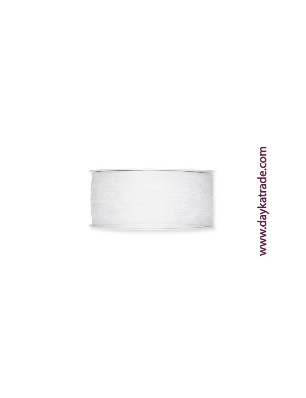 Lazo transparente blanco