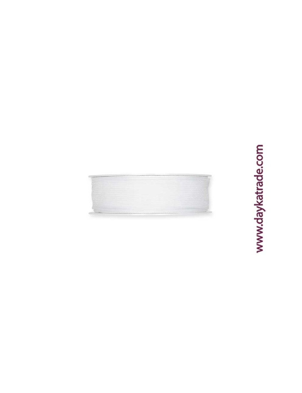Lazo transparente blanco