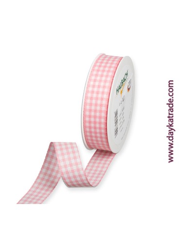 Lazo vichy - rosa claro